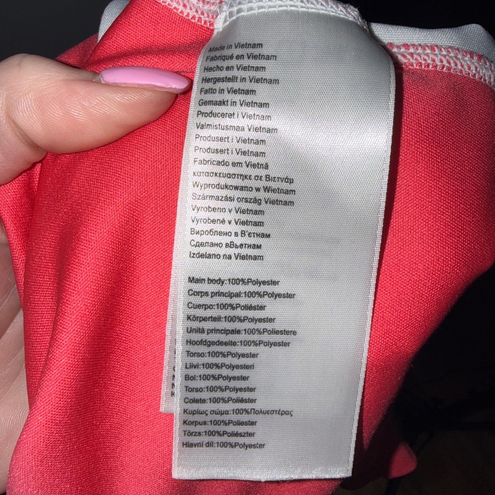 Pearl Izumi 100 Select Cycling Jersey Womens Large‎ Coral Pink Bike Shirt - Picture 7 of 7